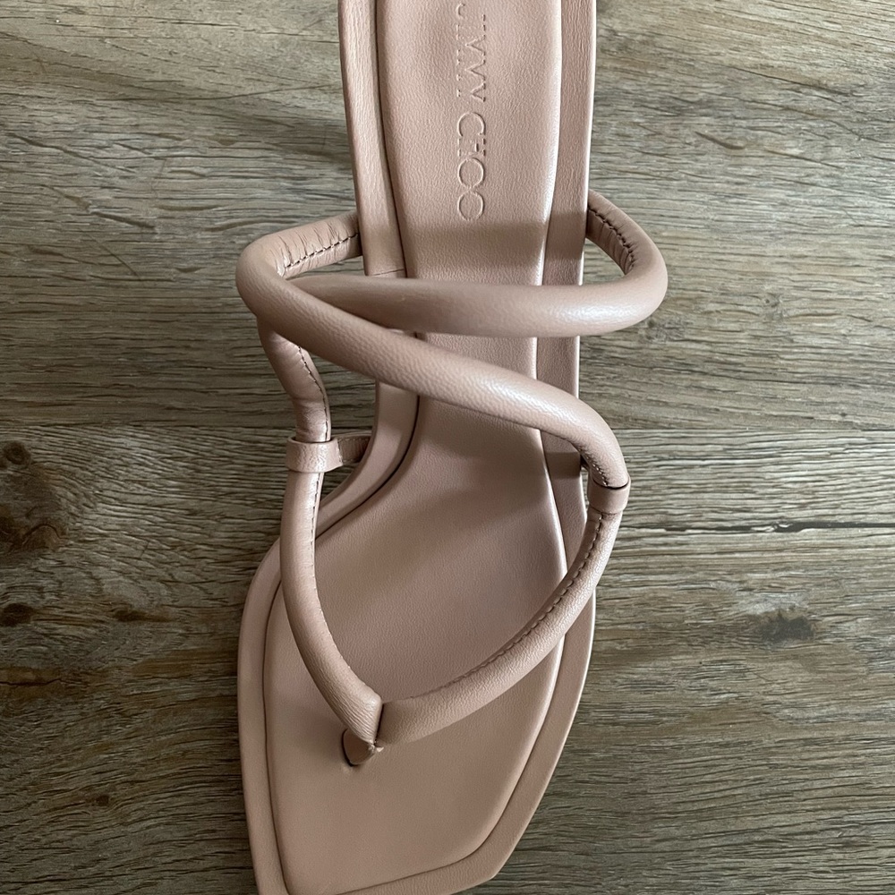 Jimmy Choo Nude Pump Heel